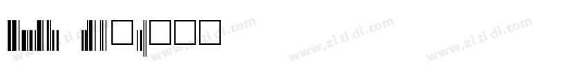 EanP30L Medium字体转换